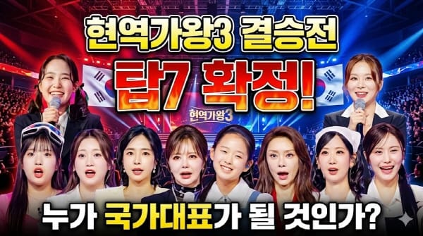 현역가왕3 운명의 결승, 국가대표 탑7 향한 잔혹한 생존 전쟁 시작