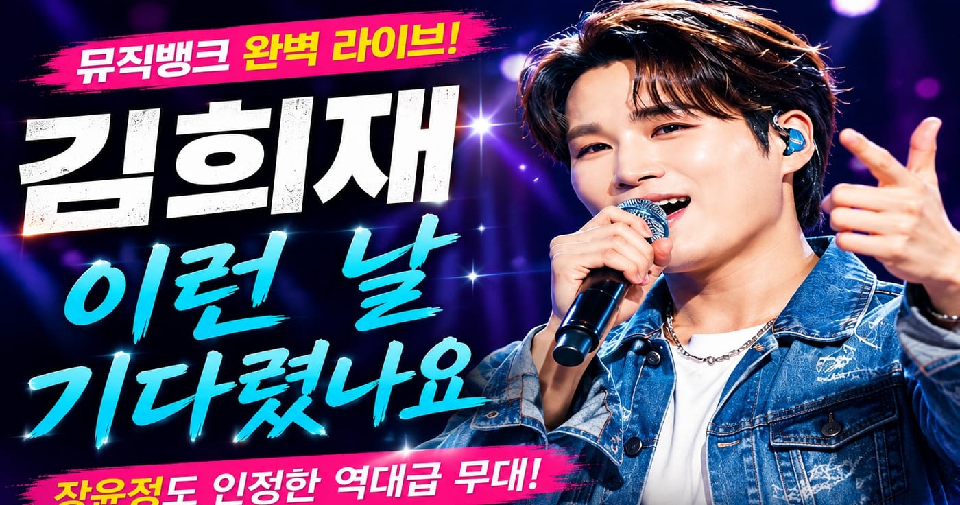트로트의 미래 김희재, 신곡으로 증명한 대체불가 매력